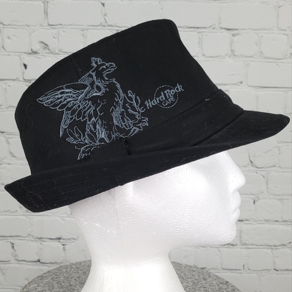HARD ROCK CAFE | embroidered stud detail fedora